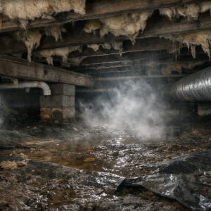 How does Crawl Space Humidity Silently Affect Indoor Air Quality?