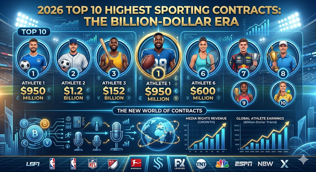 highest sporting contracts