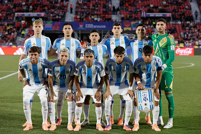 Argentina national football team vs Colombia national football team lineups